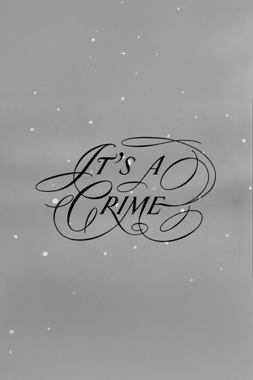 It's a Crime (1957) poster