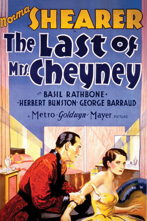 The Last of Mrs. Cheyney (1929) poster