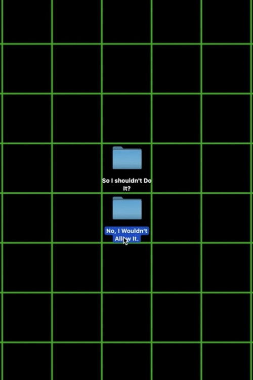 No, I Wouldn't Allow It poster