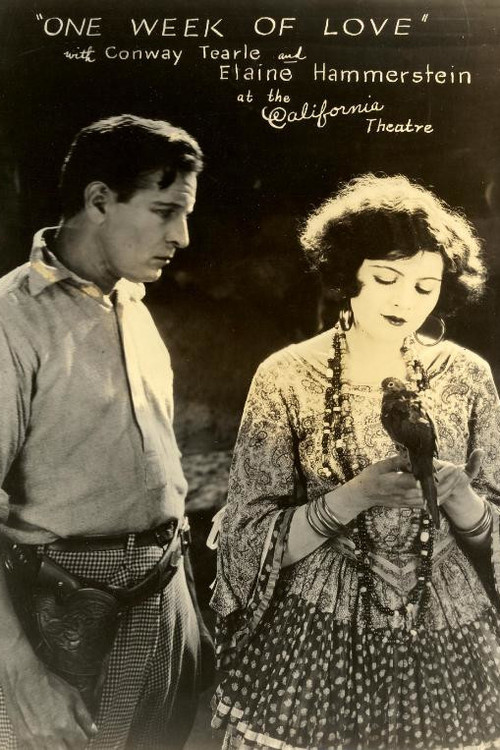 One Week of Love (1922) poster