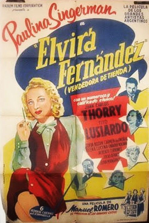 Elvira Fernández, vendedora de tienda (1942) poster