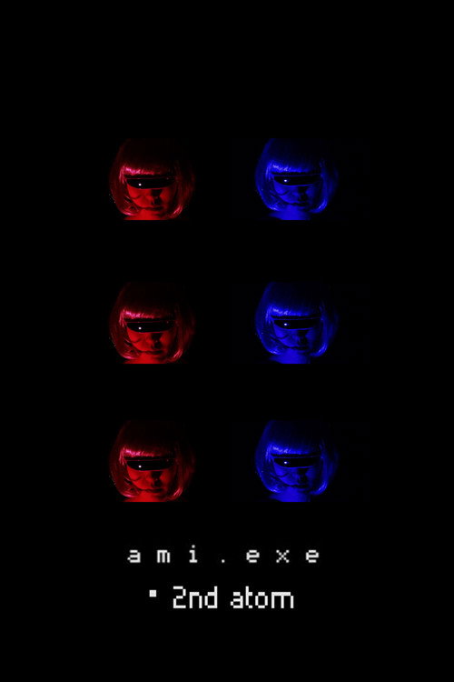 ami. exe・2nd atom (2018) poster