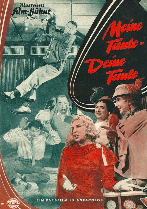 Meine Tante, deine Tante (1956) poster