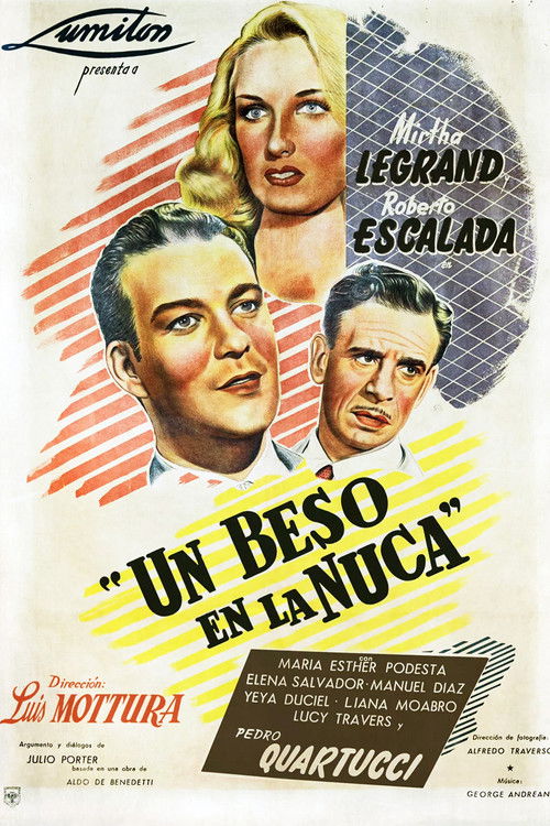 Un beso en la nuca (1946) poster