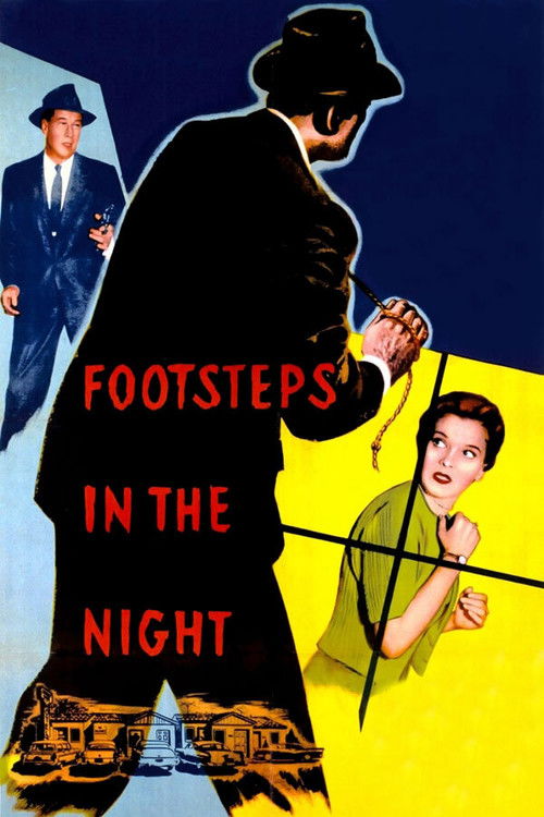 Footsteps in the Night (1957) poster