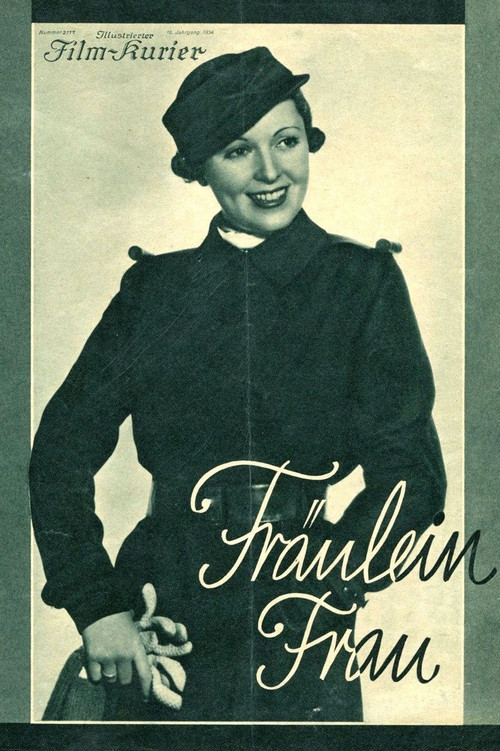 Fräulein Frau (1934) poster