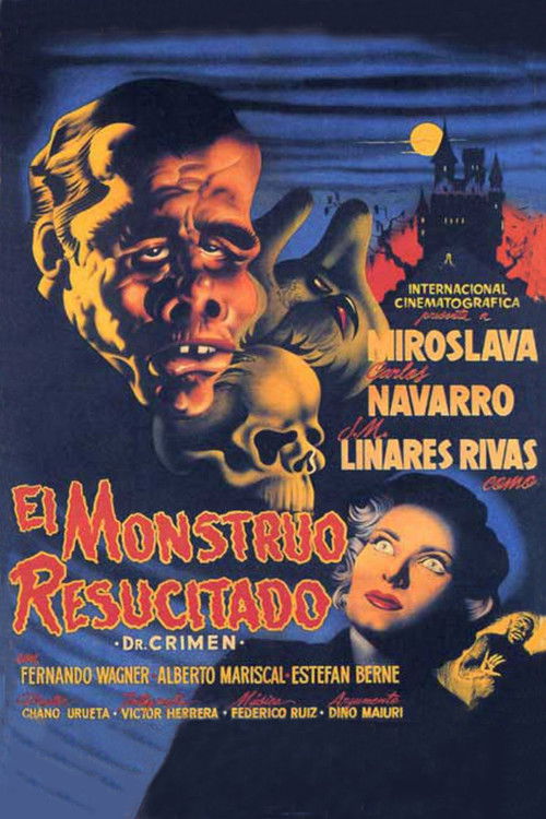 The Revived Monster (1953) poster