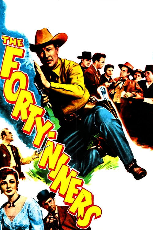 The Forty-Niners (1954) poster