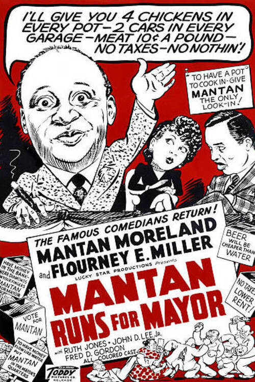 Mantan Runs for Mayor (1946) poster