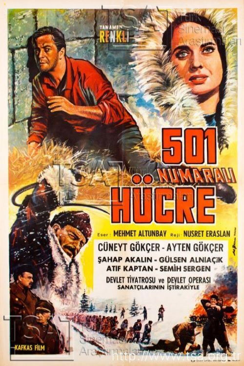 501 Numaralı Hücre (1967) poster