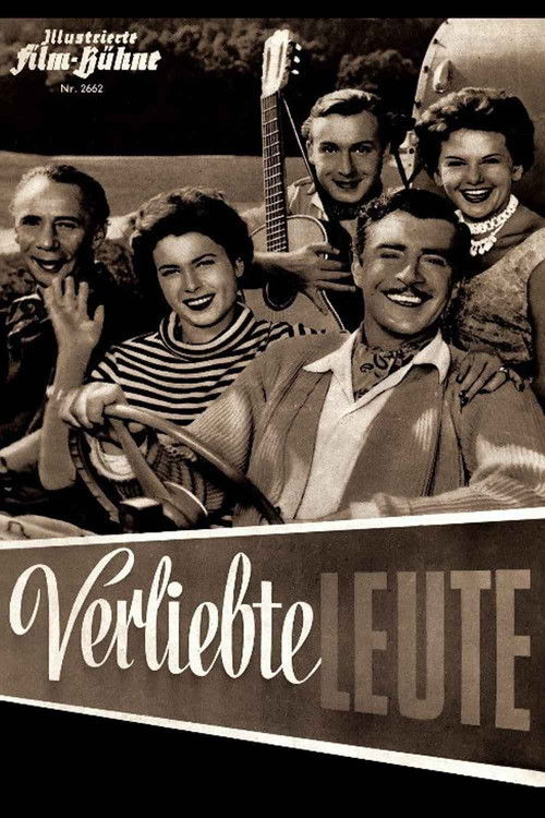 Verliebte Leute (1954) poster