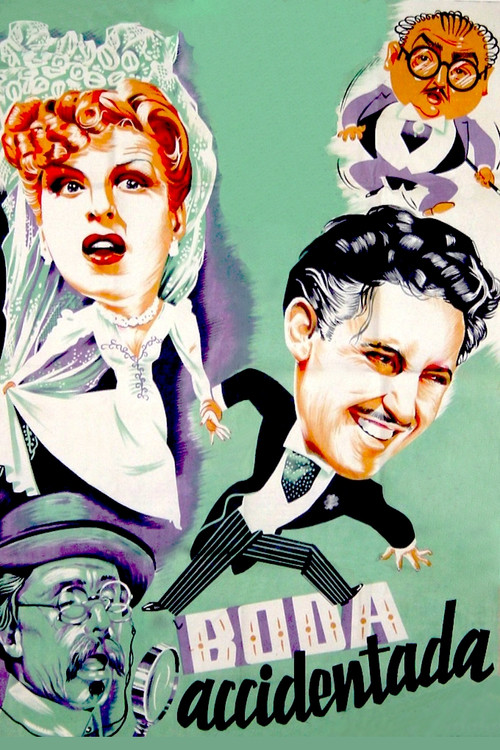 Boda accidentada (1943) poster