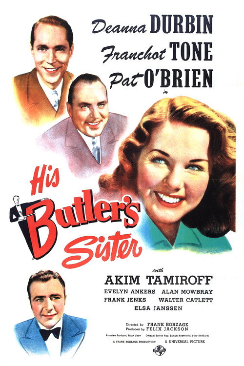 His Butler's Sister (1943) poster