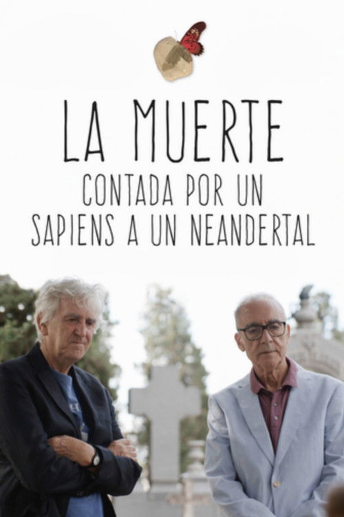 La muerte contada por un sapiens a un neandertal poster