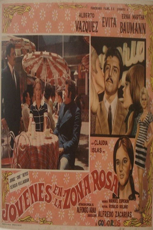 Jóvenes de la Zona Rosa (1970) poster