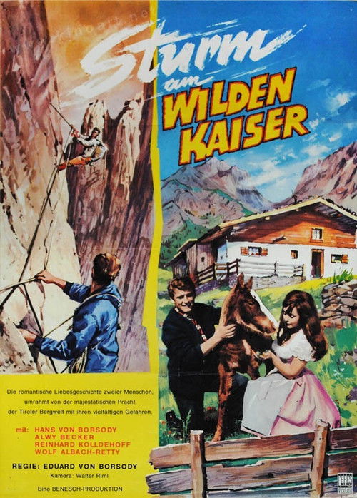 Sturm am Wilden Kaiser (1964) poster