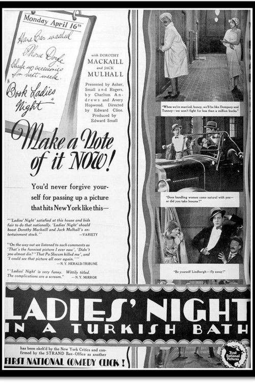 Ladies' Night in a Turkish Bath (1928) poster