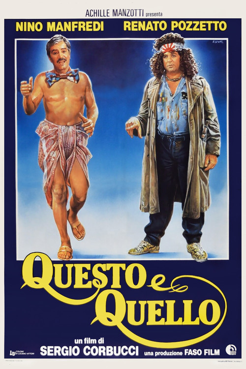 Questo e quello (1983) poster