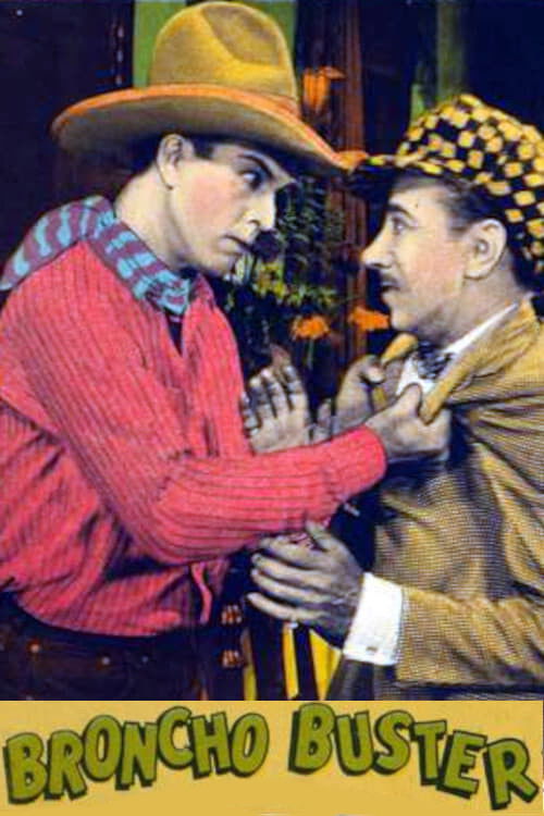 The Broncho Buster (1927) poster