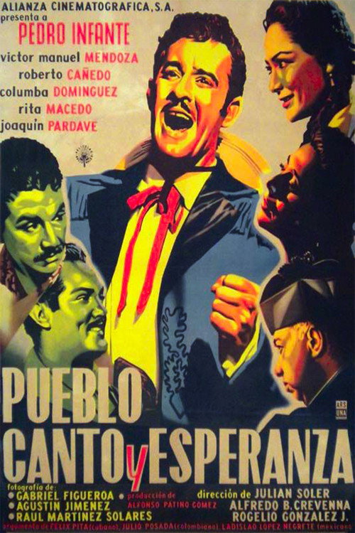 Pueblo, canto y esperanza (1956) poster