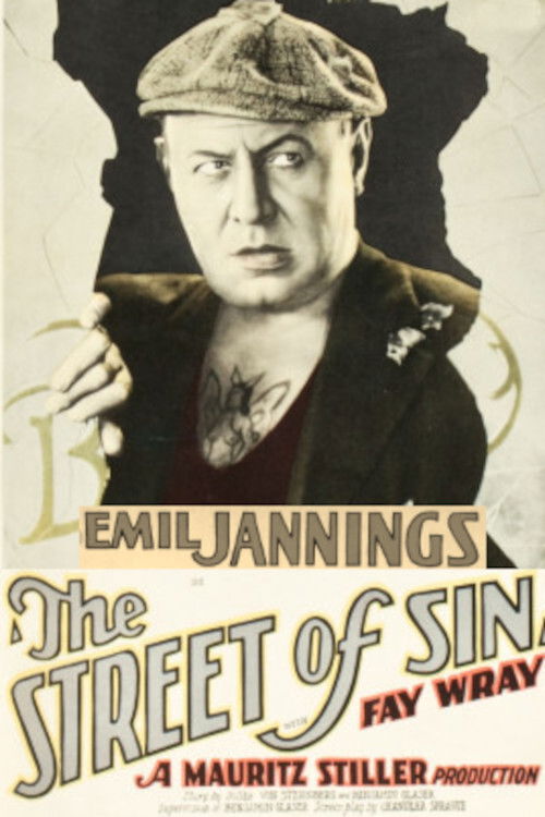 The Street of Sin (1928) poster