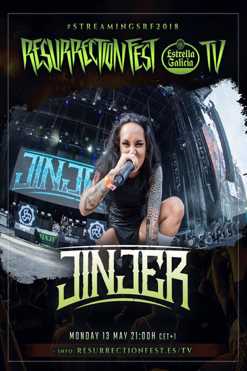 Jinjer - Live at Resurrection Fest EG 2018 (2019) poster