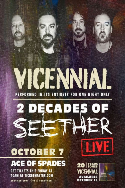 Seether | Vicennial Live Stream (2021) poster