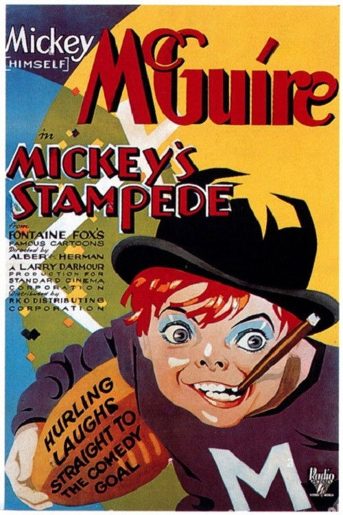 Mickey's Stampede (1931) poster