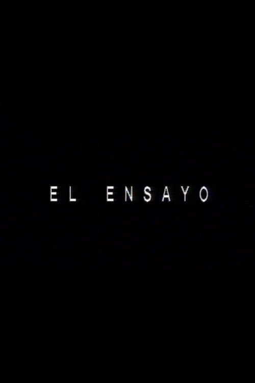 El ensayo (1999) poster