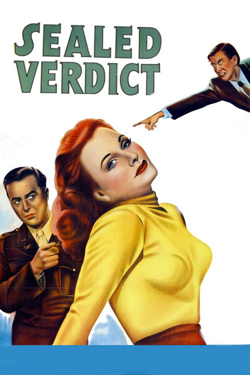 Sealed Verdict (1948) poster