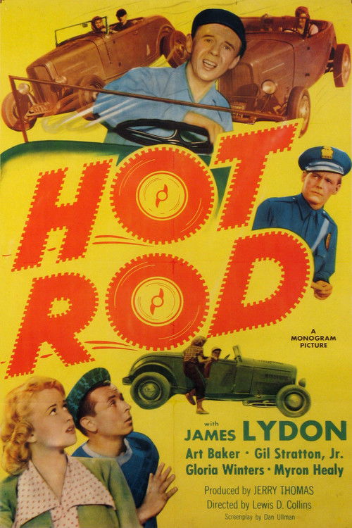 Hot Rod (1950) poster