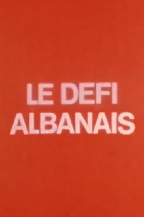The Albanian Challenge (1971) poster