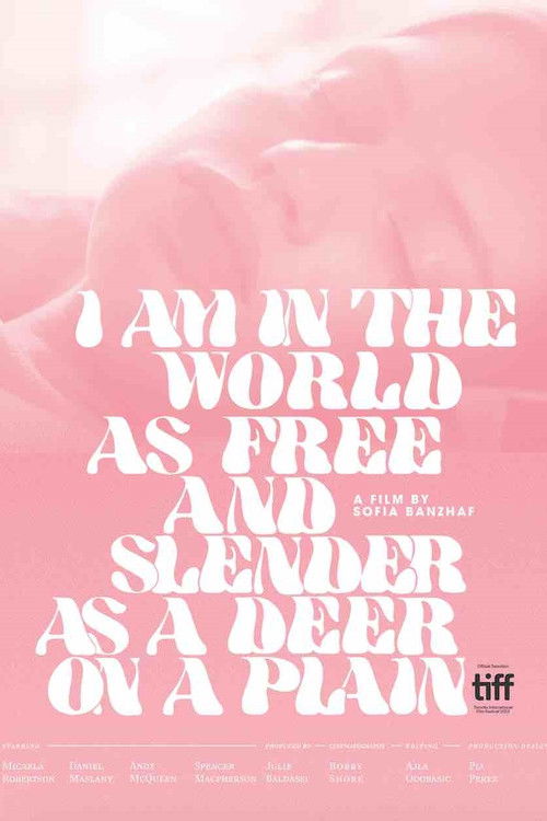 I Am in the World as Free and Slender as a Deer on a Plain (2019) poster