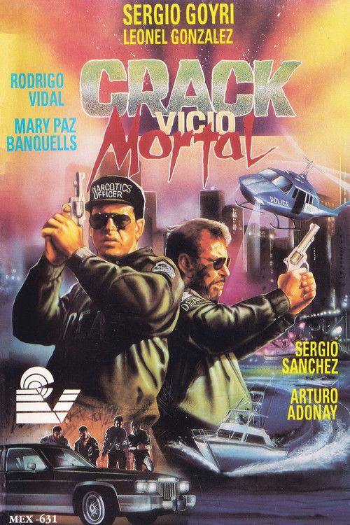 Crack, vicio mortal (1990) poster