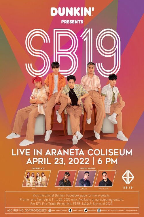 Dunkin Presents: SB19 Live in Araneta Coliseum (2022) poster