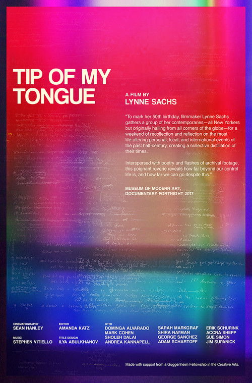 Tip of my Tongue (2017) poster