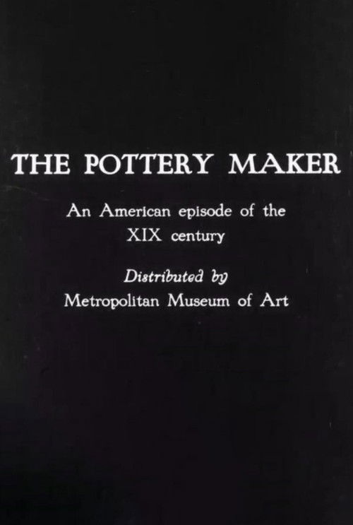 The Pottery Maker (1925) poster