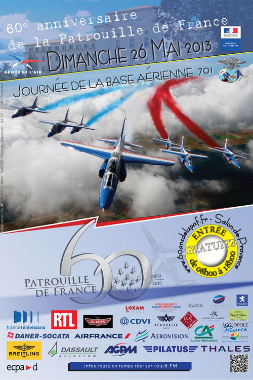 60 ans de la Patrouille de France - Le show aérien (2013) poster