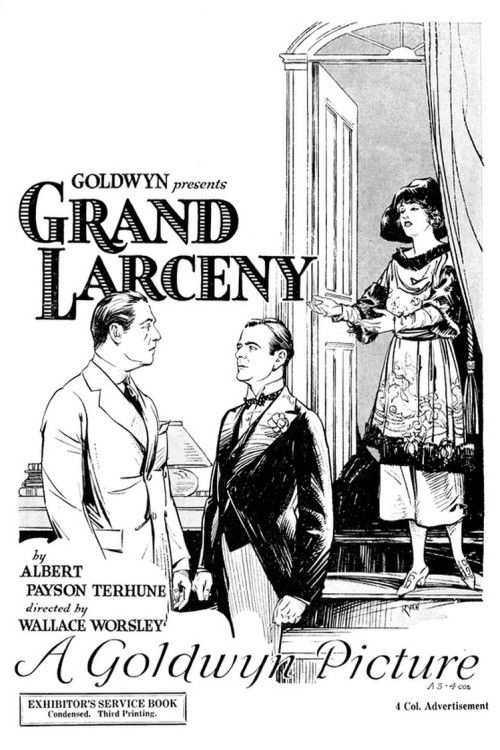 Grand Larceny (1922) poster