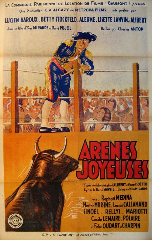 Arènes joyeuses (1935) poster