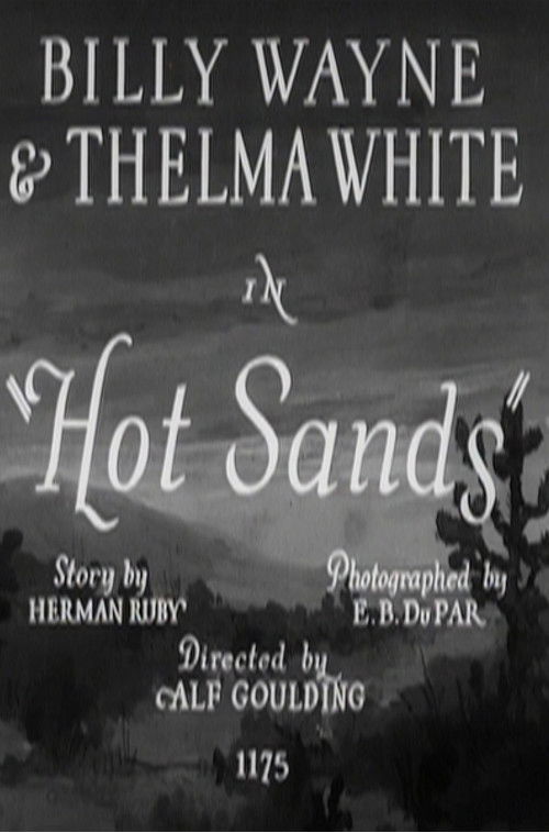 Hot Sands (1931) poster