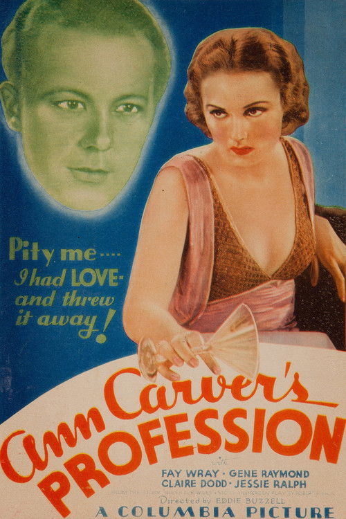 Ann Carver's Profession (1933) poster