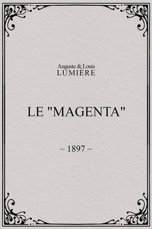 Le “Magenta” (1897) poster