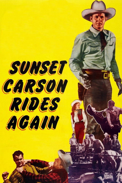 Sunset Carson Rides Again (1948) poster