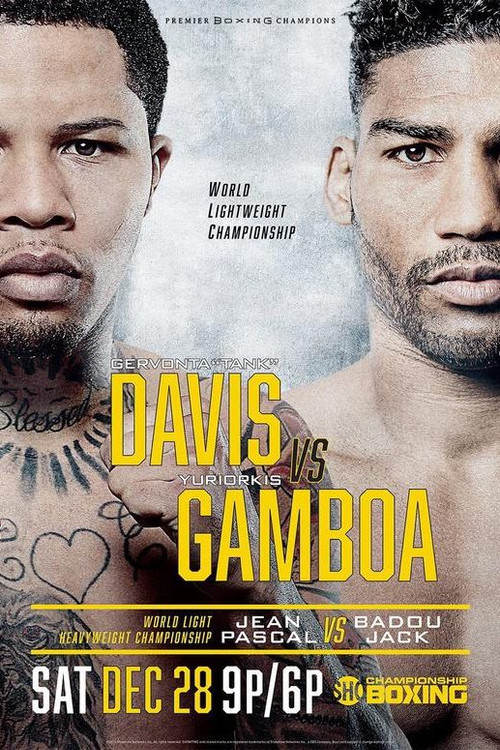 Gervonta Davis vs. Yuriorkis Gamboa (2019) poster