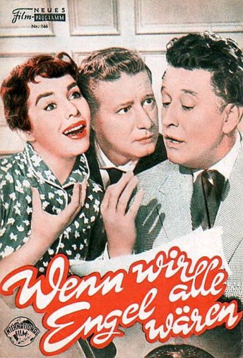 Wenn wir alle Engel wären (1956) poster