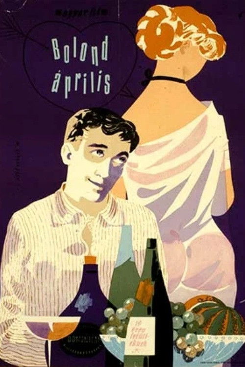 Bolond április (1957) poster