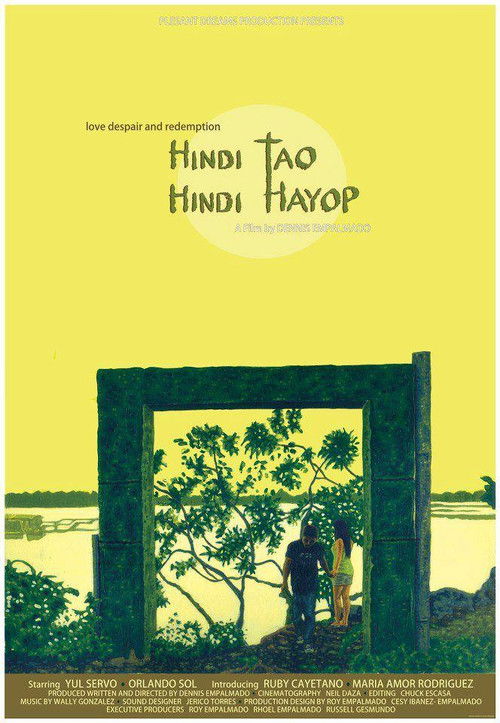 Hindi Tao Hindi Hayop (2013) poster