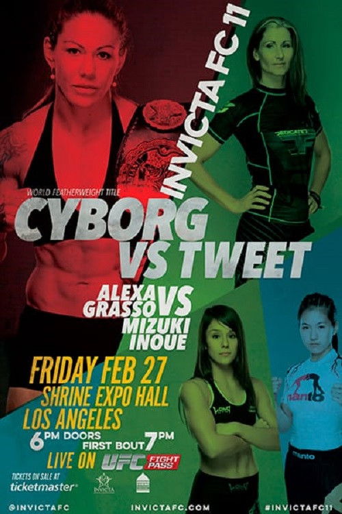 Invicta FC 11: Cyborg vs. Tweet (2015) poster