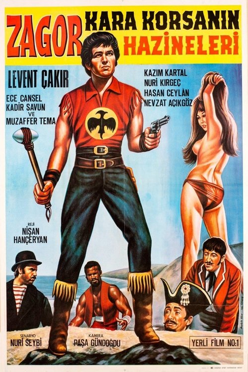 Zagor: The Black Pirate's Treasure (1971) poster